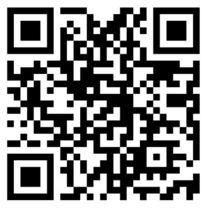 QR Code that links to the library's wireless printing page where you can upload your print job.
